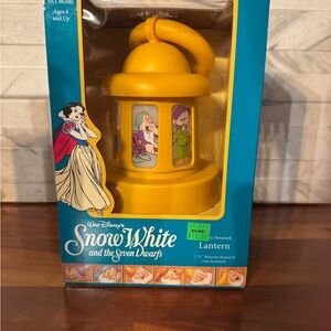 Vintage Disney Snow White and Seven Dwarfs lantern